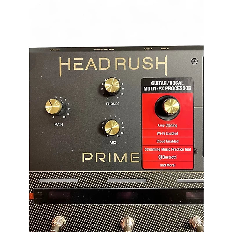 Used HeadRush PRIME Effect Processor