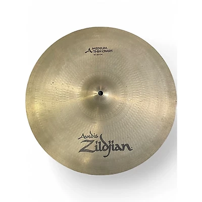 Used Zildjian 16in avedis medium thin crash Cymbal