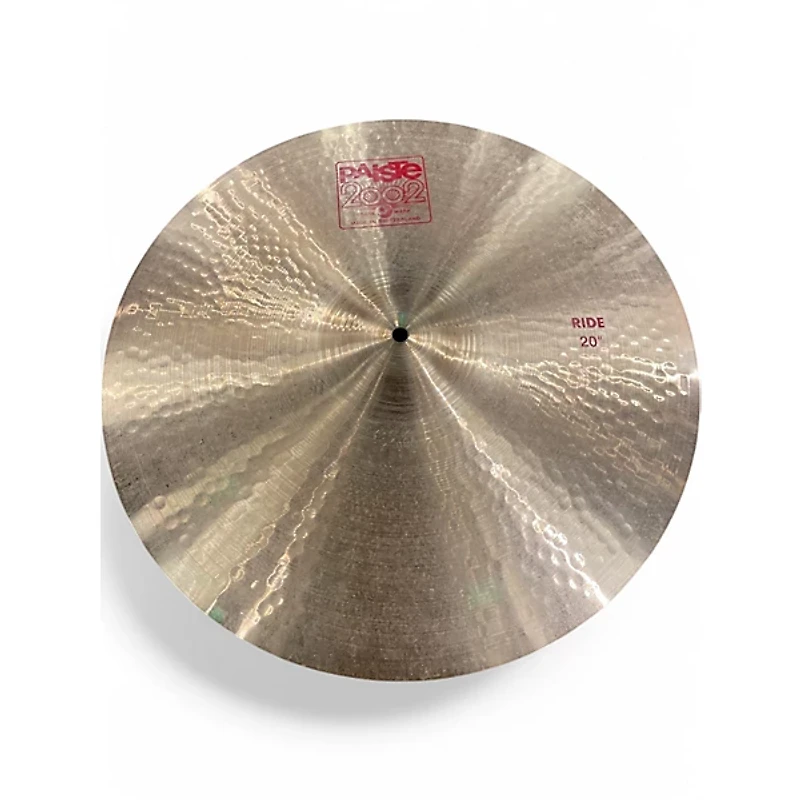 Used Paiste 20in 2002 Ride Cymbal