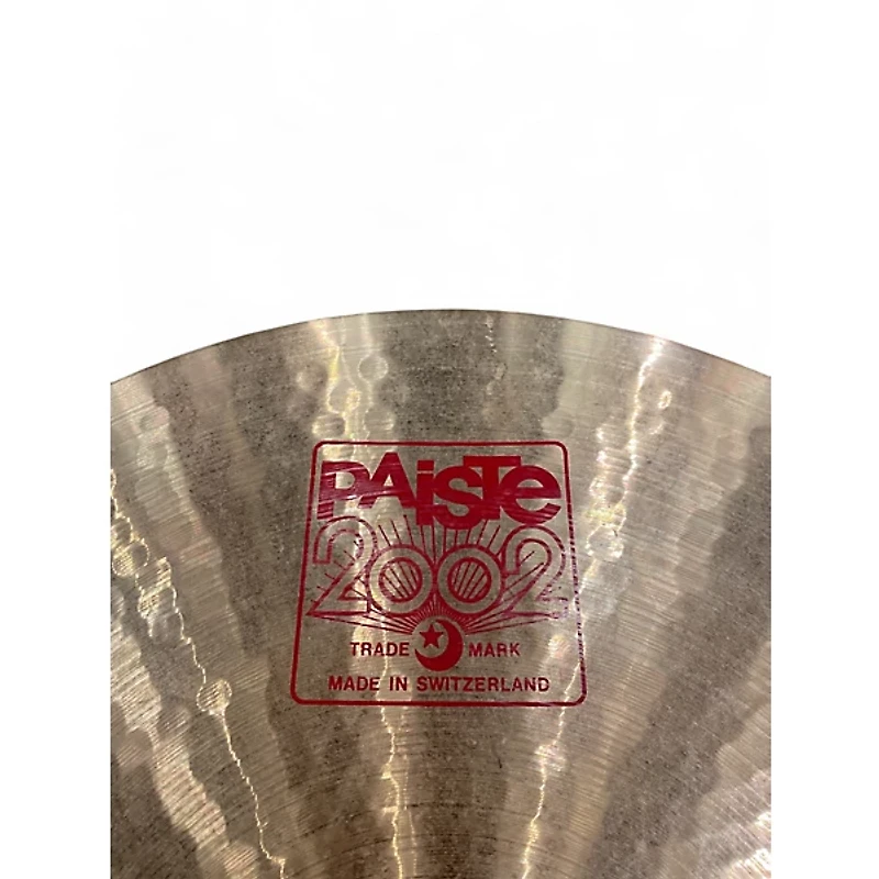 Used Paiste 20in 2002 Ride Cymbal