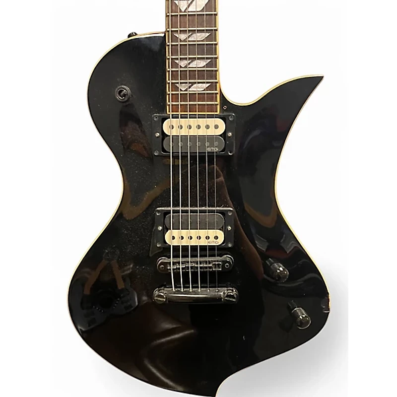 Used Fernandes RAVELLE Black Solid Body Electric Guitar