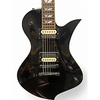 Used Fernandes RAVELLE Black Solid Body Electric Guitar