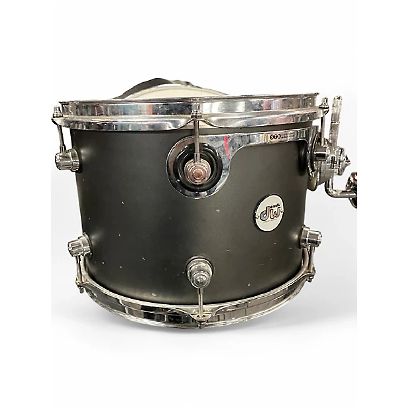 Used DW 3 Piece Design Series Black Drum Kit