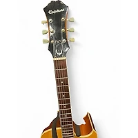 Used Epiphone ZEPHYR REGENT Natural Hollow Body Electric Guitar