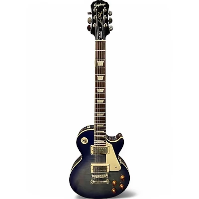 Used Epiphone Les Paul Standard Blue Burst Solid Body Electric Guitar
