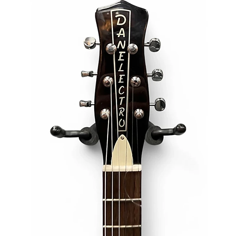 Used Danelectro Fifty Niner Gold Top Hollow Body Electric Guitar