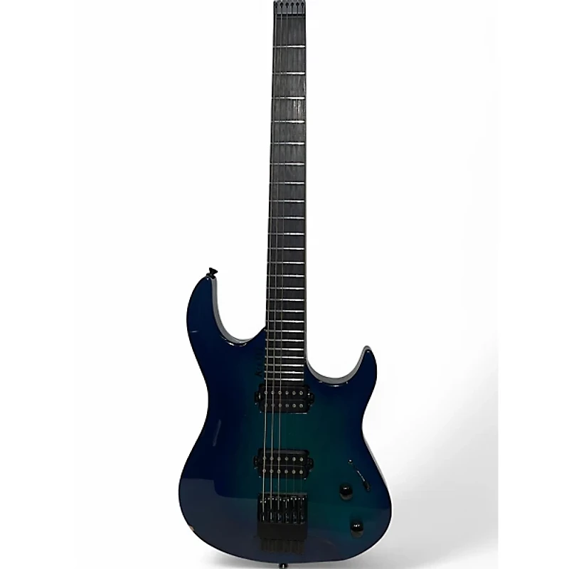 Used Kiesel osiris Blue Burst Solid Body Electric Guitar