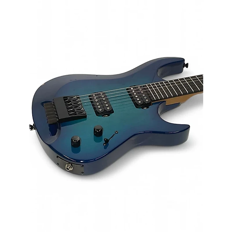 Used Kiesel osiris Blue Burst Solid Body Electric Guitar