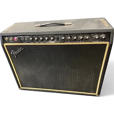 Used Fender Super Twin Tube Guitar Combo Amp