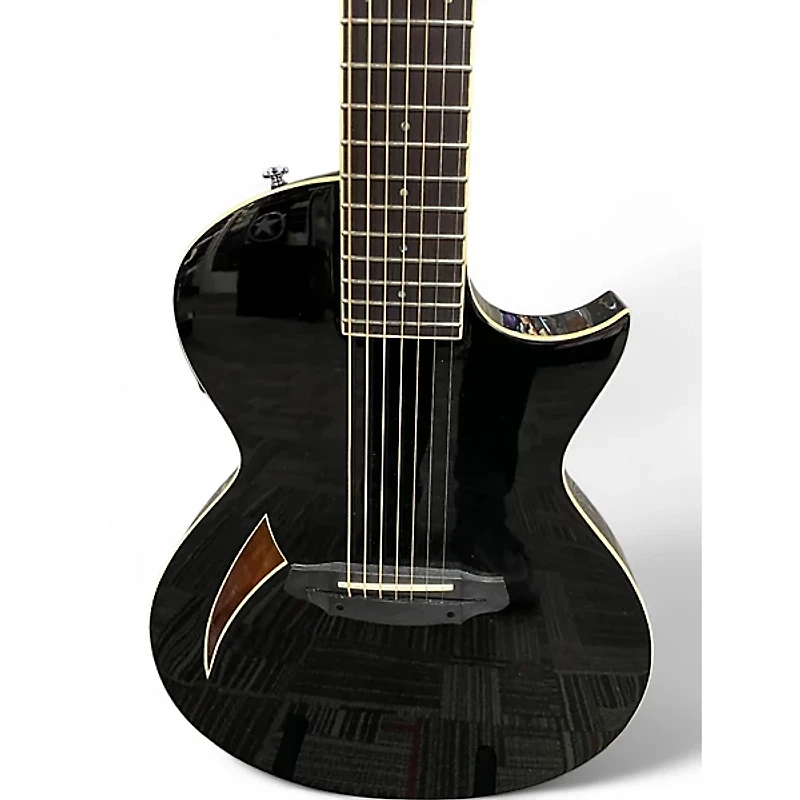 Used ESP LTD TL7 Black Acoustic Electric Guitar