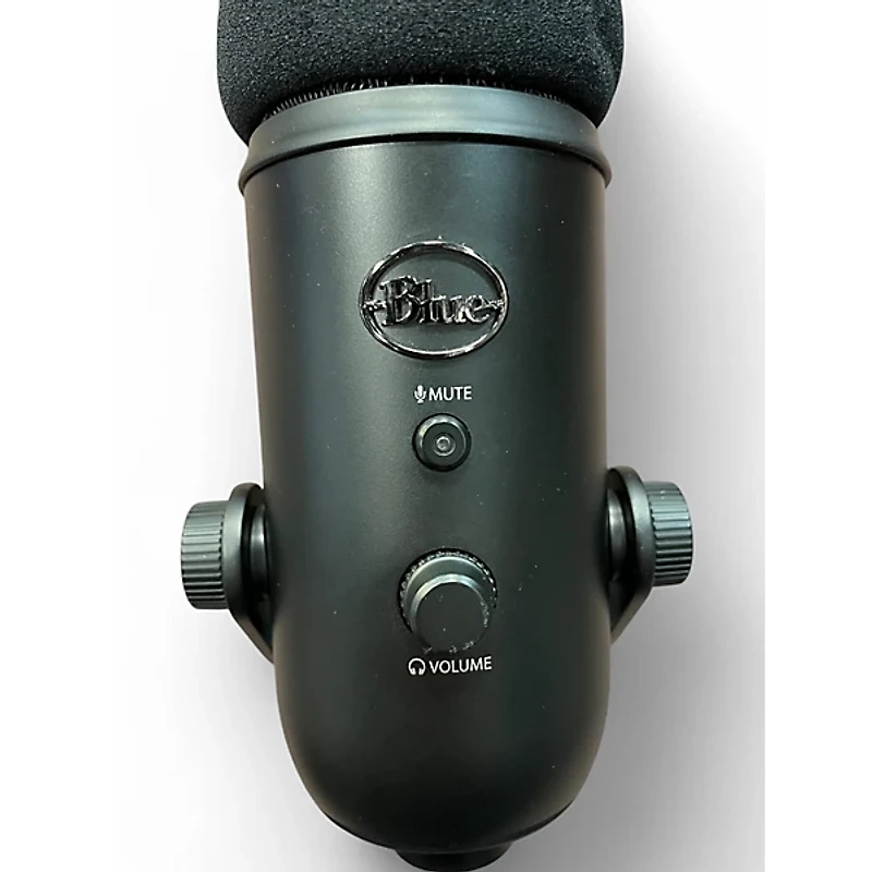 Used Blue Yeti BLACKOUT USB Microphone