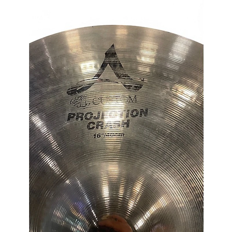 Used Zildjian 16in A Custom Projection Crash Cymbal