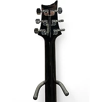 Used PRS SE Custom 22 Semi-Hollowbody Trans Black Hollow Body Electric Guitar