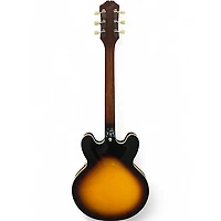 Used Epiphone ES335 2 Tone Sunburst Hollow Body Electric Guitar