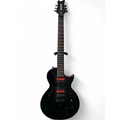 Used Kramer Assault Black and Red Solid Body Electric Guitar