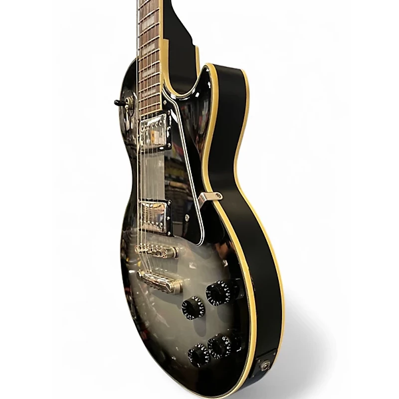 Used Epiphone Les Paul Custom Pro Silverburst Solid Body Electric Guitar