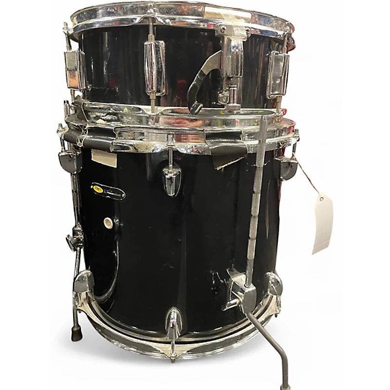 Used Sound Percussion Labs 4 Piece Drum Kit Black Drum Kit