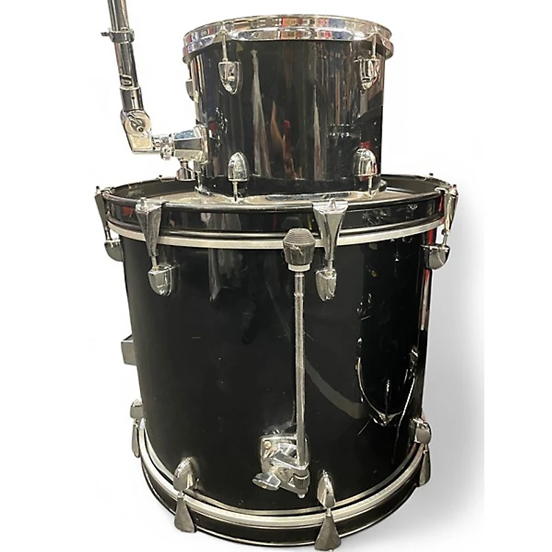 Used Sound Percussion Labs 4 Piece Drum Kit Black Drum Kit