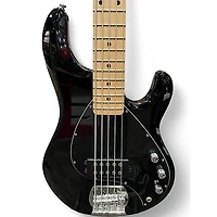 Used Sterling by Music Man STINGRAY 5 Black Electric Bass Guitar
