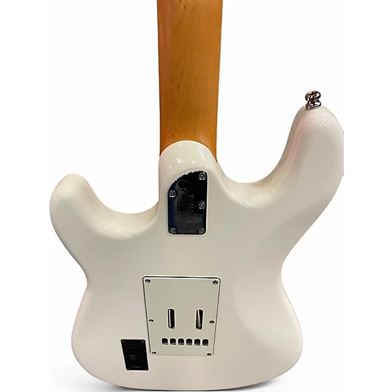 Used Ernie Ball Music Man Cutlass White Solid Body Electric Guitar