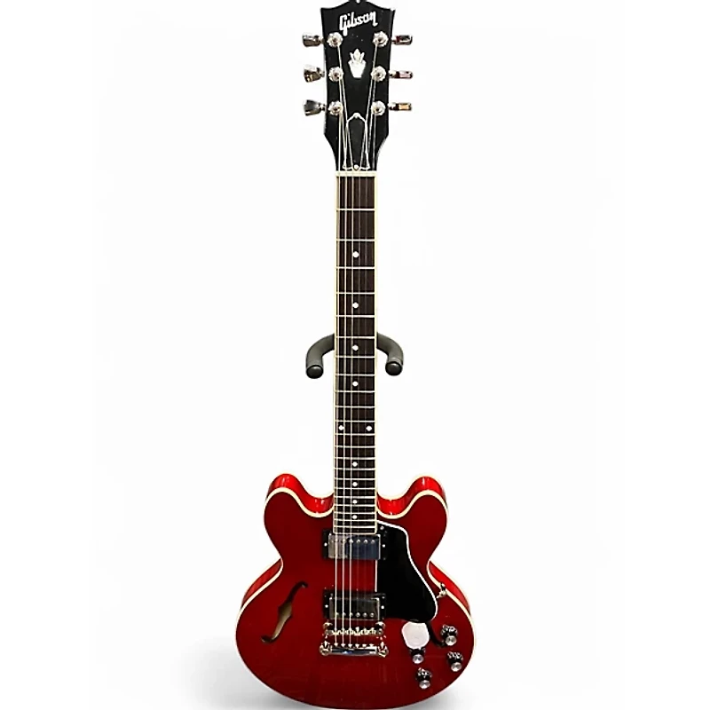 Used Gibson ES339 Cherry Hollow Body Electric Guitar