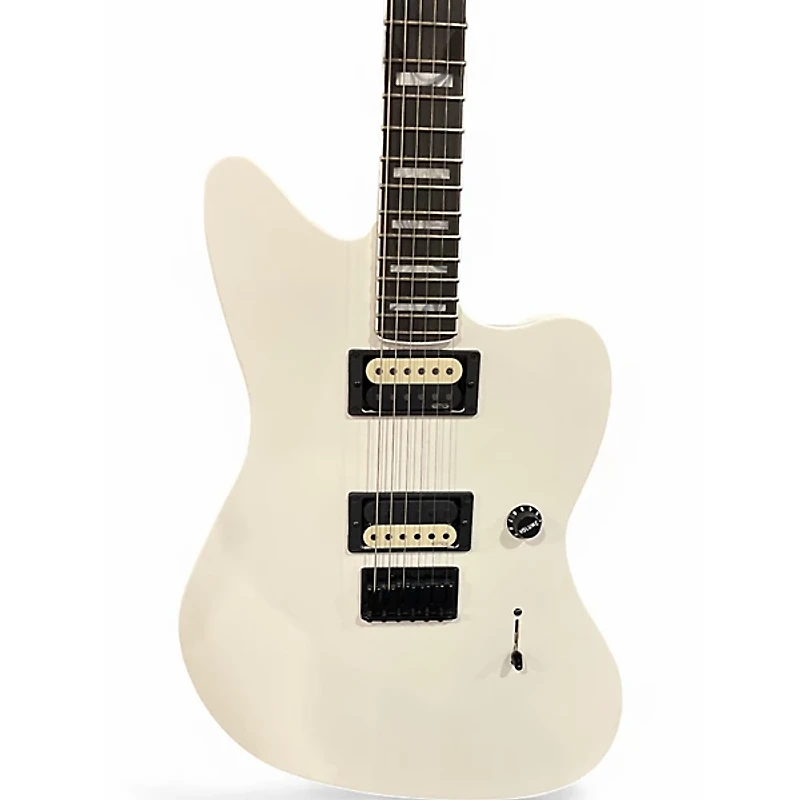 Used Fender Jim Root Signature Jazzmaster WHITE Solid Body Electric Guitar