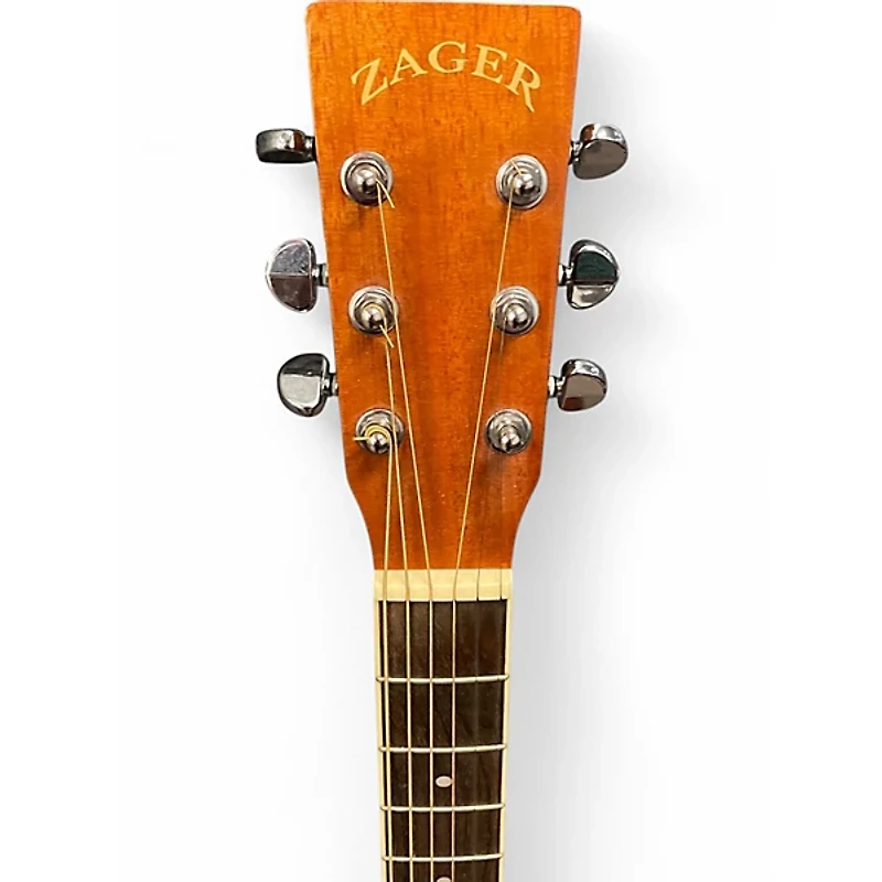 Used Zager ZAD-50 Natural Acoustic Guitar