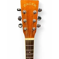 Used Zager ZAD-50 Natural Acoustic Guitar