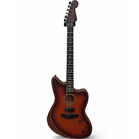 Used Fender acoustasonic jazzmaster bourbon burst Acoustic Electric Guitar