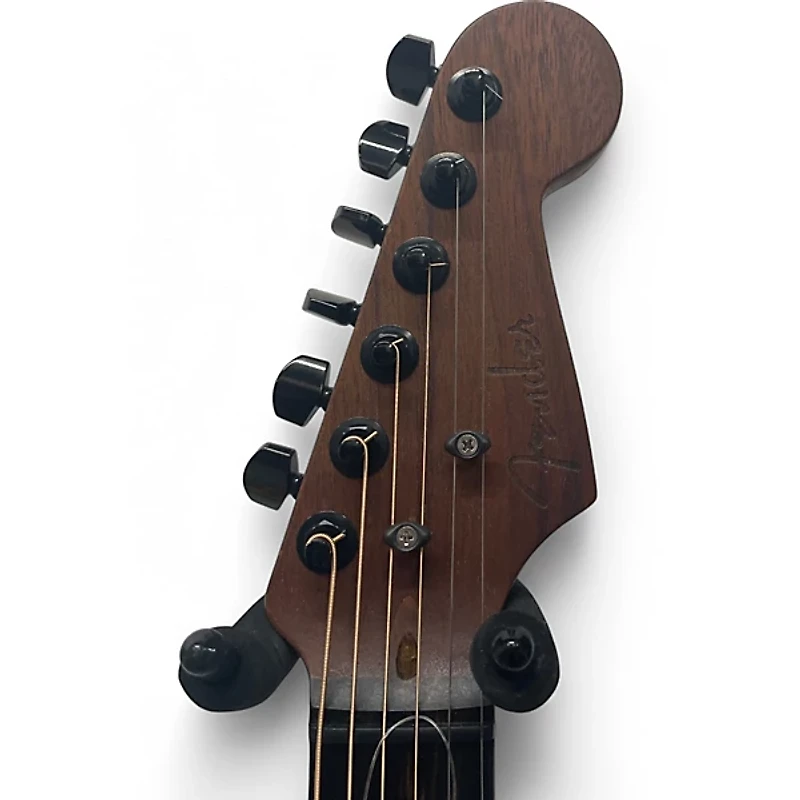 Used Fender acoustasonic jazzmaster bourbon burst Acoustic Electric Guitar