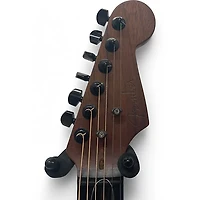 Used Fender acoustasonic jazzmaster bourbon burst Acoustic Electric Guitar