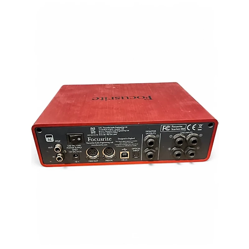 Used Focusrite Scarlett 18i8 Audio Interface