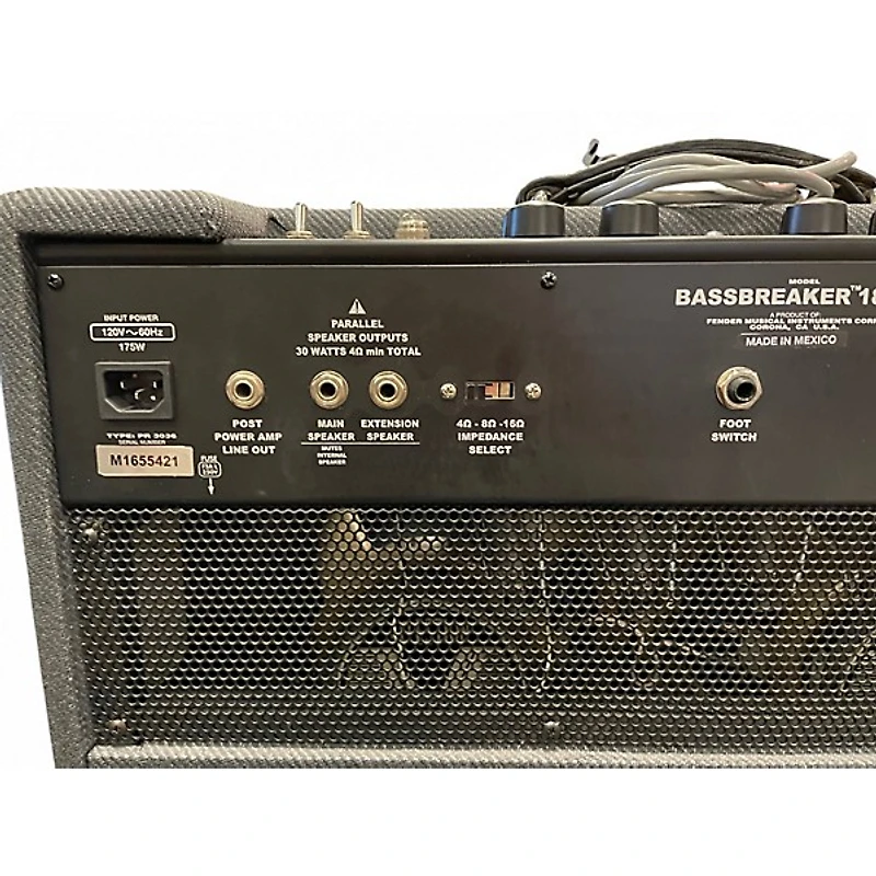 Used Fender Bassbreaker 18/30W 2x12 Tube Guitar Combo Amp