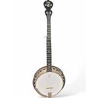 Used Deering Deluxe 5-String Natural Banjo