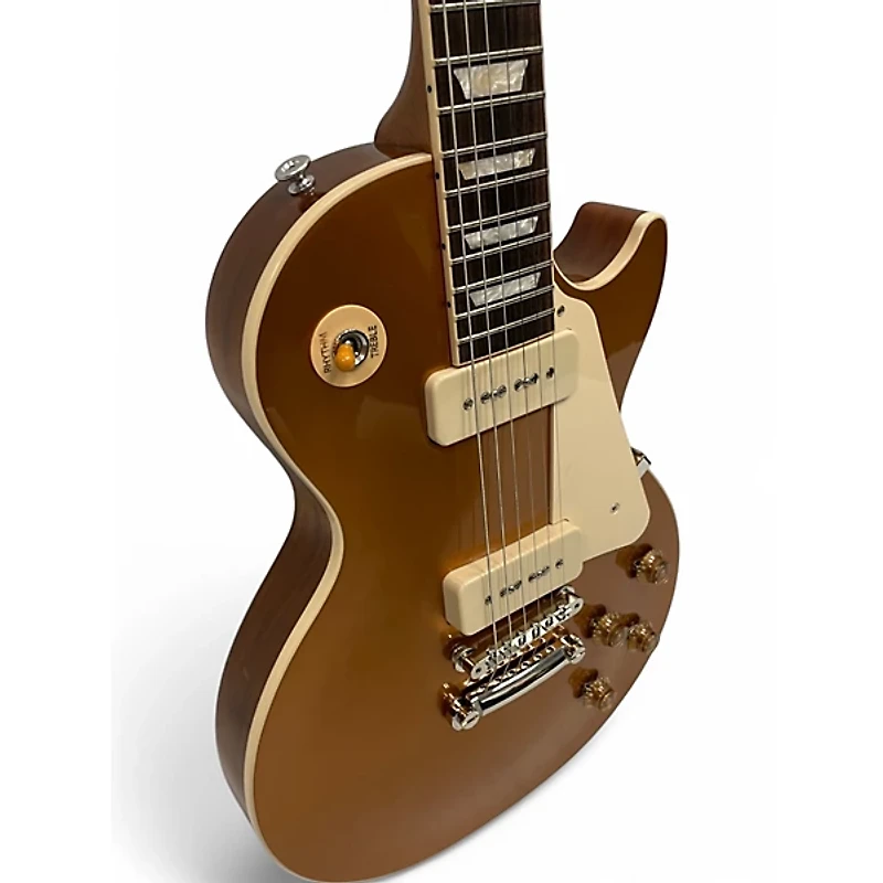 Used Gibson les paul standard 50s p90 Gold Top Solid Body Electric Guitar