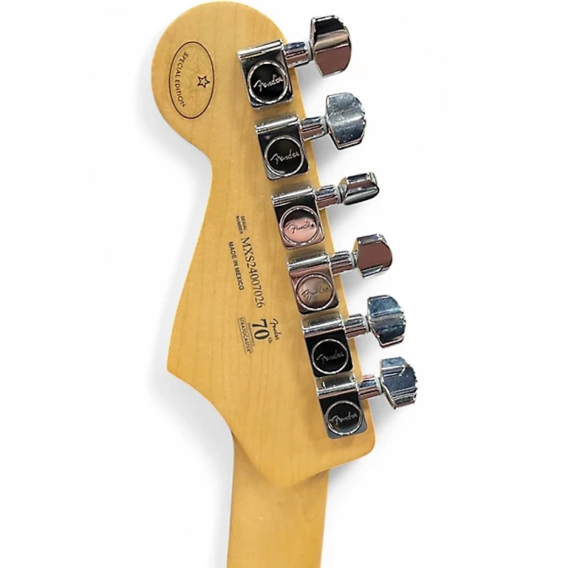 Used 2024 Fender Limited Edition Player Stratocaster HSS Daytona Blue Solid Body Electric Guitar