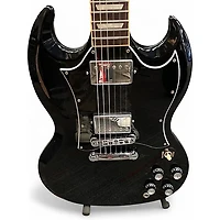 Used Gibson SG Standard Black Solid Body Electric Guitar
