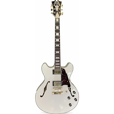 Used D'Angelico EX-DC/SP Champagne Hollow Body Electric Guitar