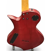 Used Fernandes Ravelle Wine Red Solid Body Electric Guitar