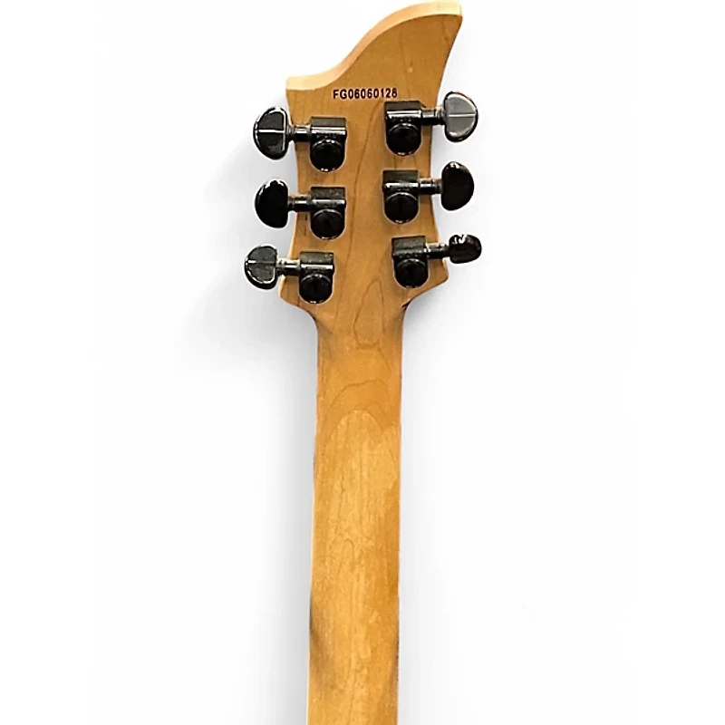 Used Fernandes Ravelle Wine Red Solid Body Electric Guitar