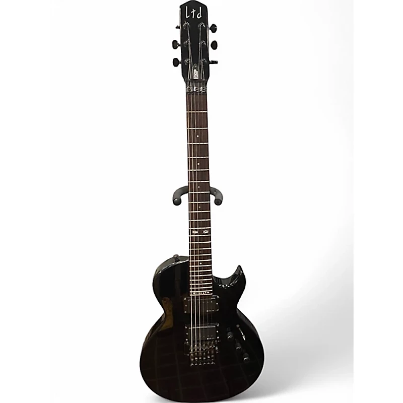 Used ESP LTD KH503 Kirk Hammett Signature Black Solid Body Electric Guitar