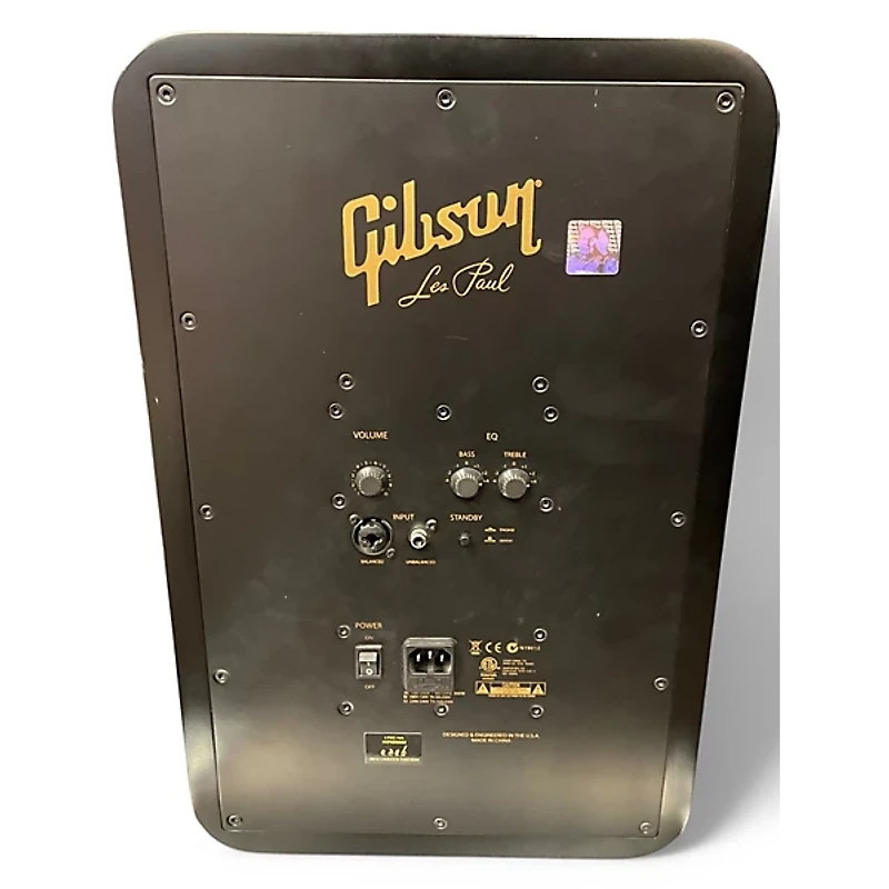 Used 2015 Gibson Limited Edition LP8 Studio Monitor Pair Powered Monitor