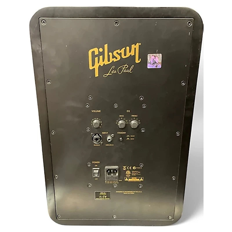 Used 2015 Gibson Limited Edition LP8 Studio Monitor Pair Powered Monitor