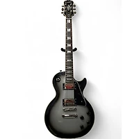 Used Epiphone Les Paul Custom Silverburst Solid Body Electric Guitar