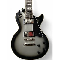 Used Epiphone Les Paul Custom Silverburst Solid Body Electric Guitar