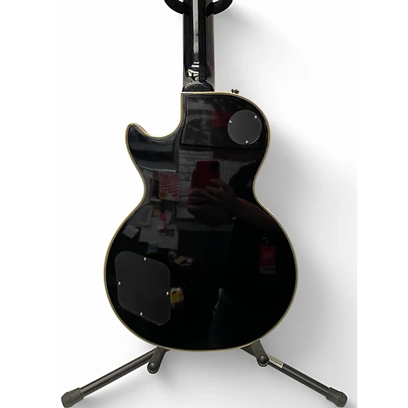 Used Epiphone Les Paul Custom Silverburst Solid Body Electric Guitar