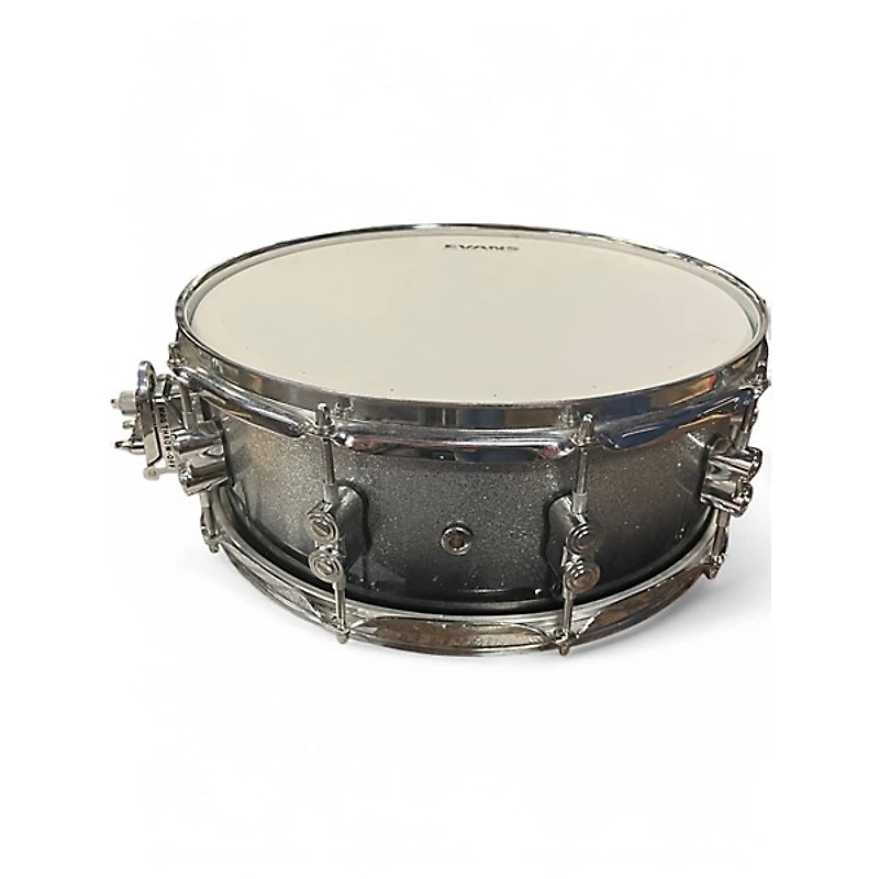 Used PDP by DW 14X5 Concept Series Snare Silver Sparkle Drum