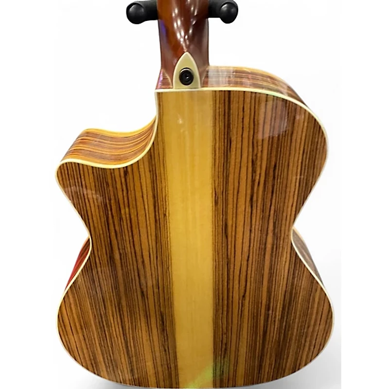 Used Hohner EAB65 Natural Acoustic Bass Guitar