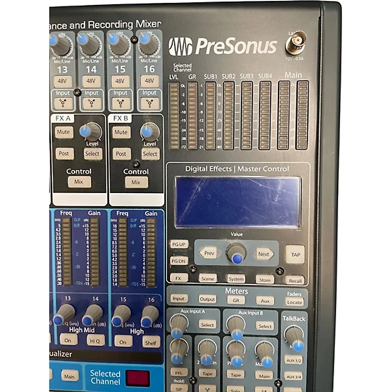 Used PreSonus Studio Live Digital Mixer