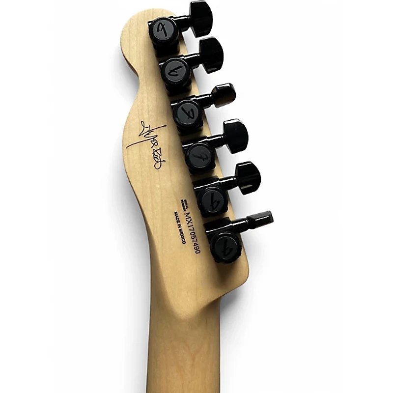 Used Fender Jim Root Signature Telecaster White Solid Body Electric Guitar